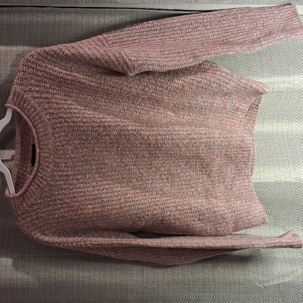 Rachel Rachel Roy Women’s Sweater Sz Small slightly Cropped Pink